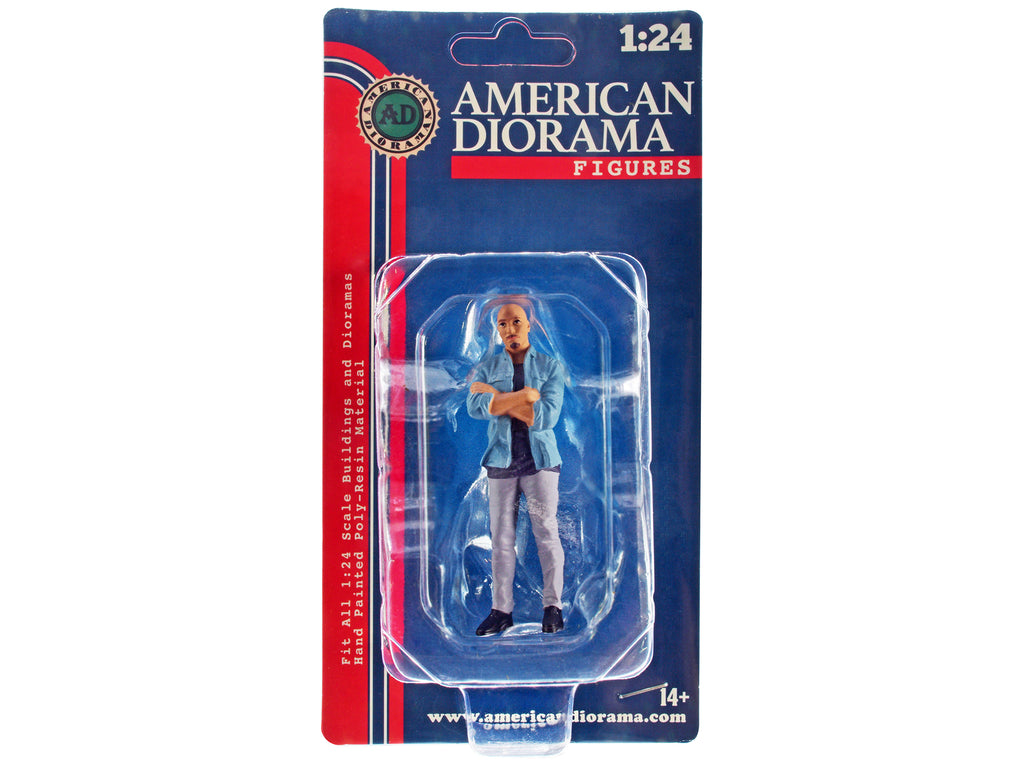 'Car Meet 3' Figurine 6 for 1/24 Scale Models by American Diorama