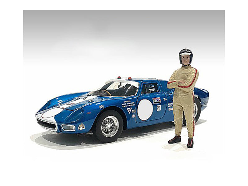 'Racing Legends' 60's Set of 2 Diecast Figures for 1/43 Scale Models by American Diorama