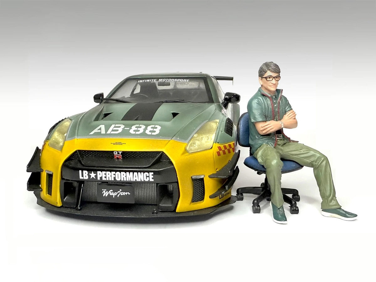 'Top Tuners' Figure #1 'Premium' Series for 1/24 Scale Models by American Diorama
