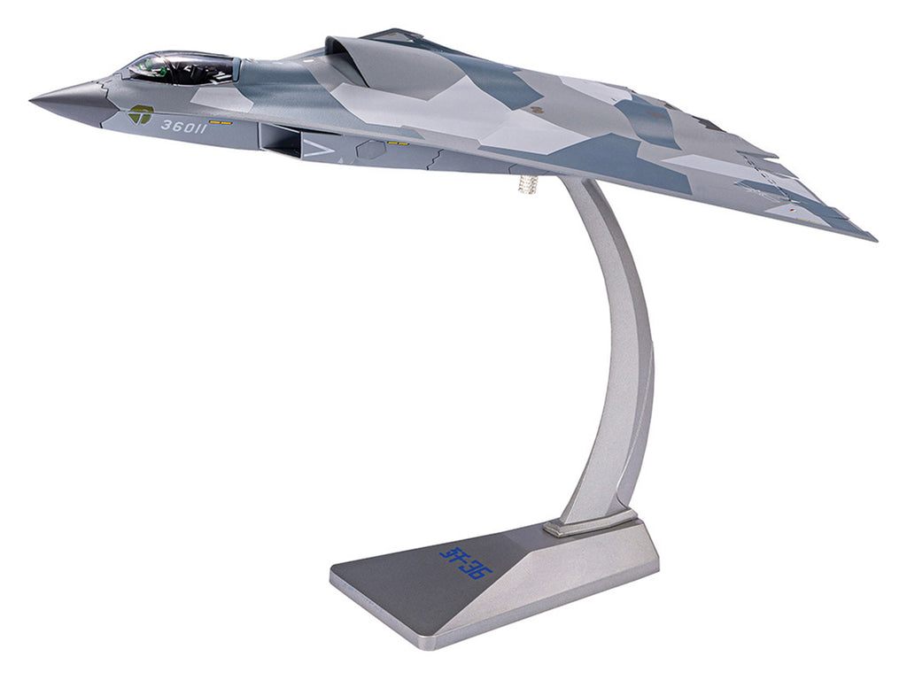 CAC J-36 Stealth Aircraft 'People's Liberation Army Air Force' 1/72 Diecast Model by Air Force 1