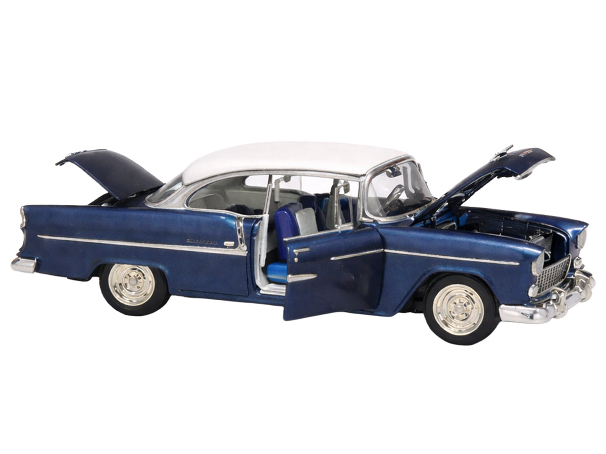 Skill 3 Model Kit 1955 Chevrolet Bel Air Hardtop 'Route 66' 1/25 Scale Model by Atlantis