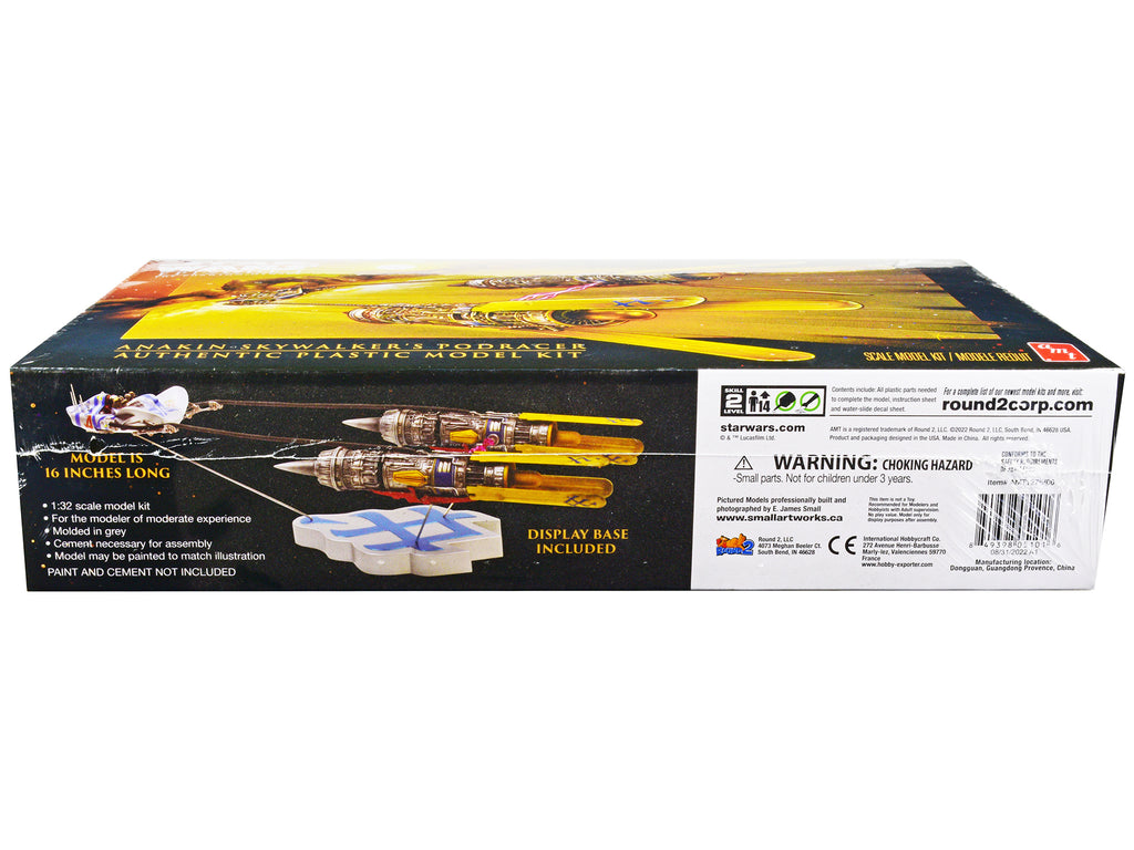 Skill 2 Model Kit Anakin Skywalker's Podracer 'Star Wars Episode I: The Phantom Menace' 1/32 Scale Model by AMT