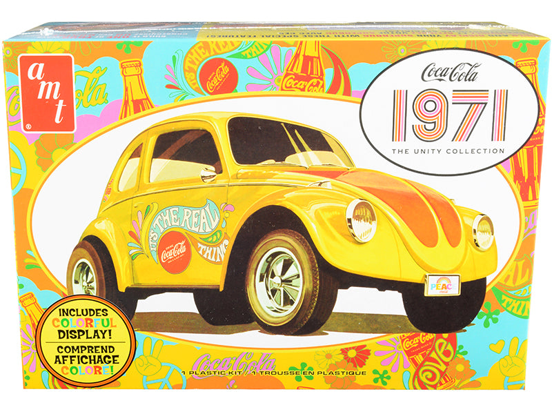 Skill 3 Model Kit Volkswagen Superbug Gasser 'Coca-Cola' 1971 The Unity Collection 1/25 Scale Model by AMT
