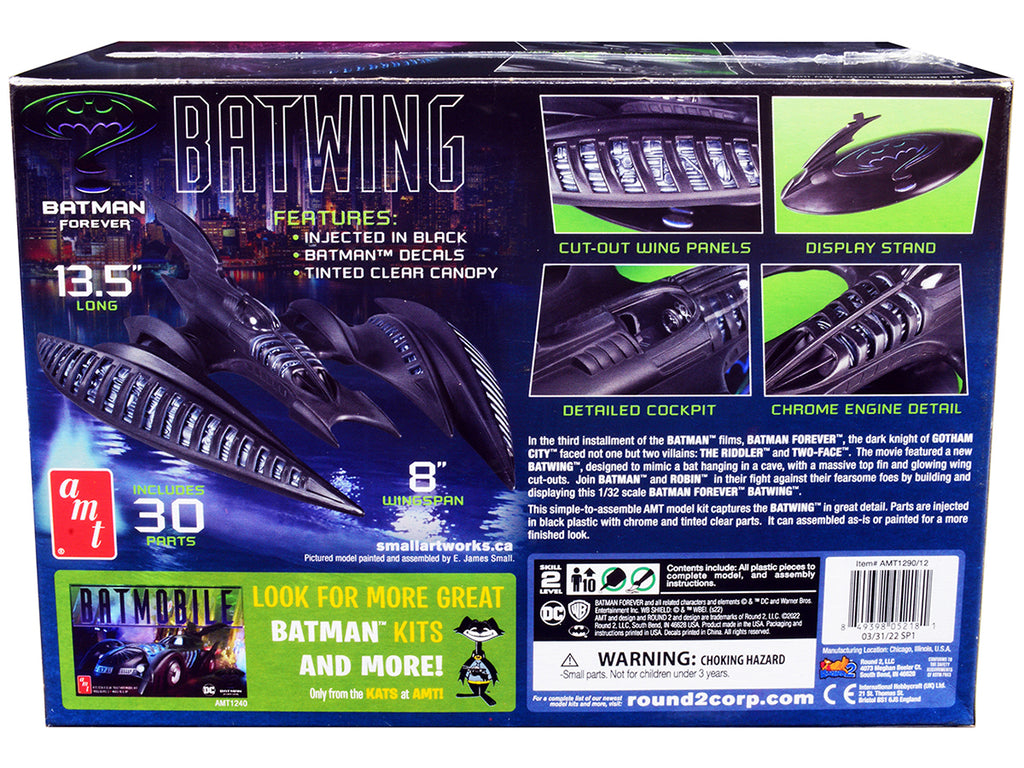 Skill 2 Model Kit Batwing 'Batman Forever' (1995) Movie 1/32 Scale Model by AMT