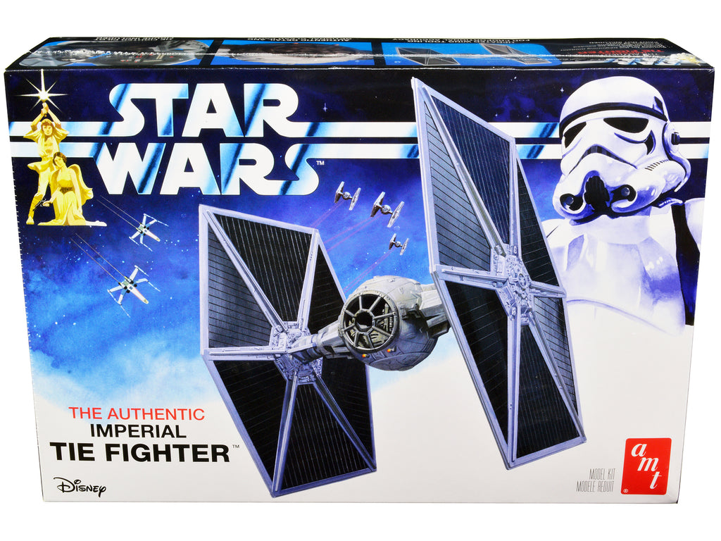 Skill 2 Model Kit Imperial Tie Fighter 'Star Wars' (1977) Movie Model by AMT