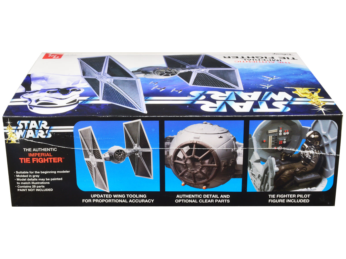 Skill 2 Model Kit Imperial Tie Fighter 'Star Wars' (1977) Movie Model by AMT