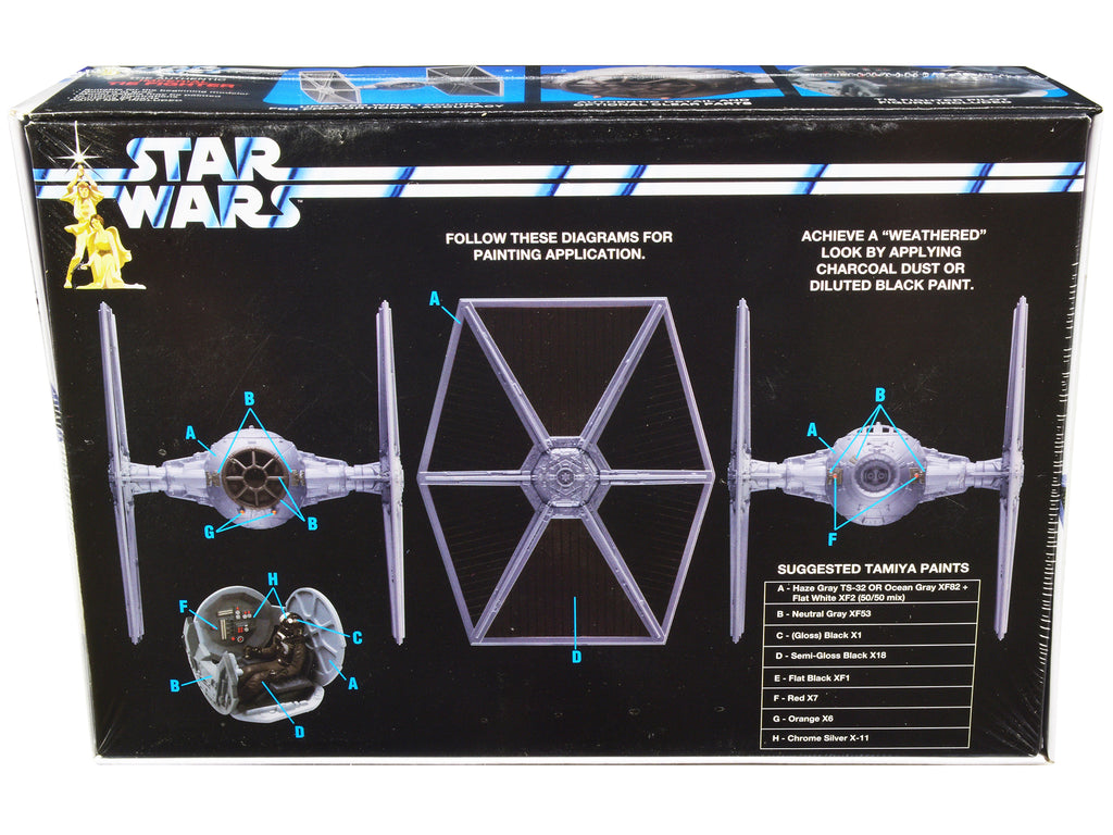 Skill 2 Model Kit Imperial Tie Fighter 'Star Wars' (1977) Movie Model by AMT