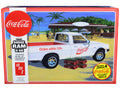 Skill 3 Model Kit 1980 Dodge Ram D-50 Pickup Truck 'Coca-Cola' Four Bottle Crates 1/25 Scale Model by AMT