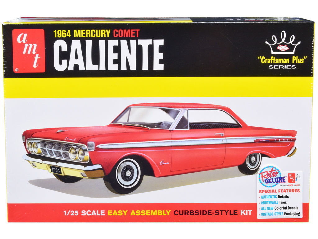 Skill 2 Model Kit 1964 Mercury Comet Caliente 'Craftsman Plus' Series 1/25 Scale Model by AMT
