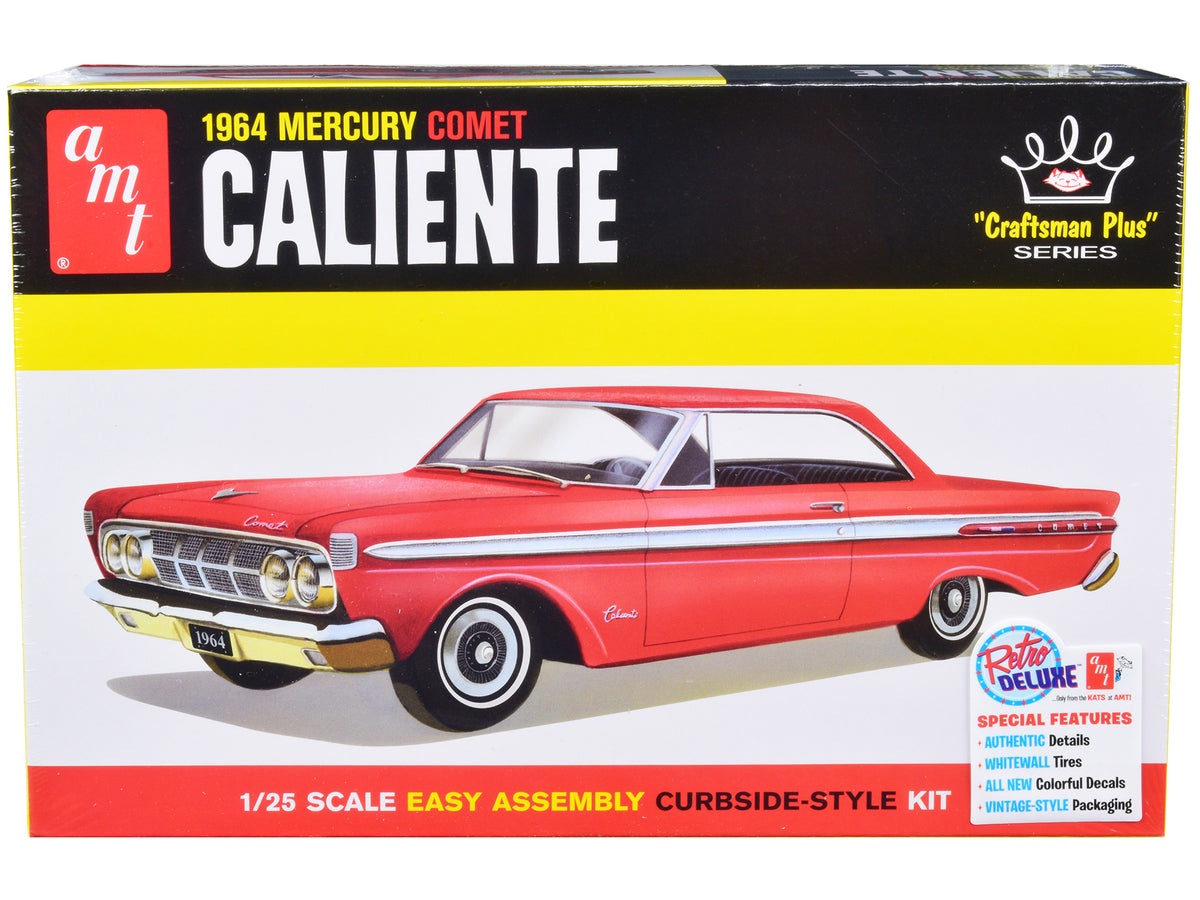 Skill 2 Model Kit 1964 Mercury Comet Caliente 'Craftsman Plus' Series 1/25 Scale Model by AMT