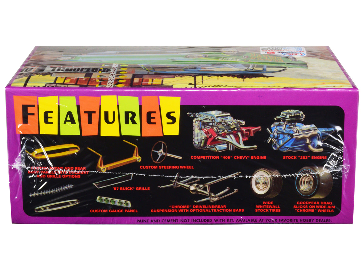 Skill 2 Model Kit 1957 Chevrolet Bel Air 'Pepper Shaker' 3 in 1 Kit 1/25 Scale Model by AMT
