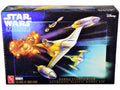 Skill 2 Model Kit Naboo Starfighter Spaceship 'Star Wars: Episode I - The Phantom Menace' (1999) Movie 1/48 Scale Model by AMT