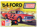 Skill 2 Model Kit 1964 Ford Galaxie 'Modified Stocker' 1/25 Scale Model by AMT