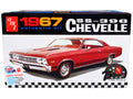 Skill 2 Model Kit 1967 Chevrolet Chevelle SS 396 'AMT Celebrating 75 Years' 1/25 Scale Model by AMT