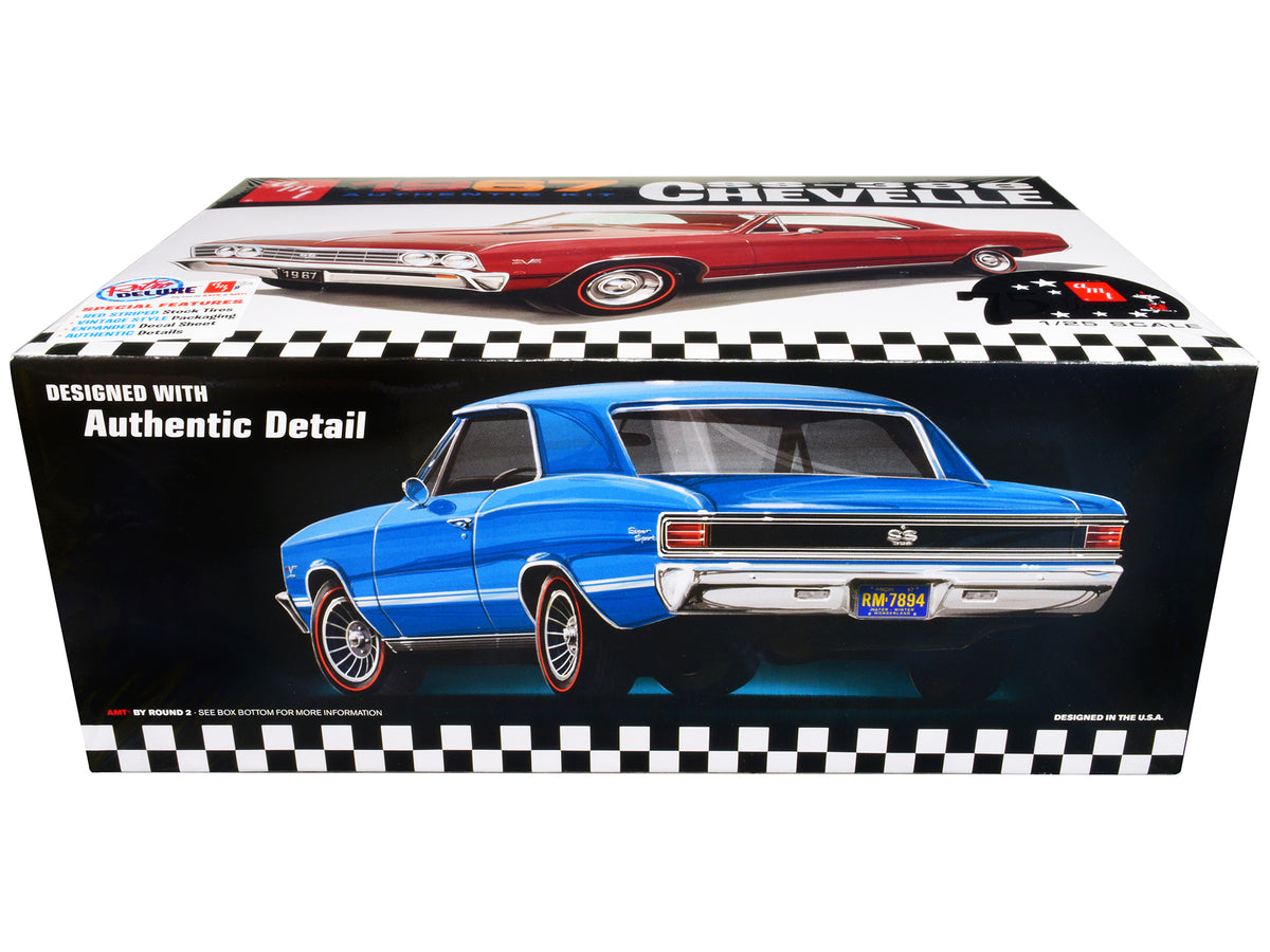 Skill 2 Model Kit 1967 Chevrolet Chevelle SS 396 'AMT Celebrating 75 Years' 1/25 Scale Model by AMT
