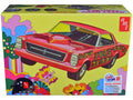 Skill 2 Model Kit 1966 Ford Galaxie 500 Hardtop 'Sweet Bippy' 4-in-1 Kit 1/25 Scale Model by AMT