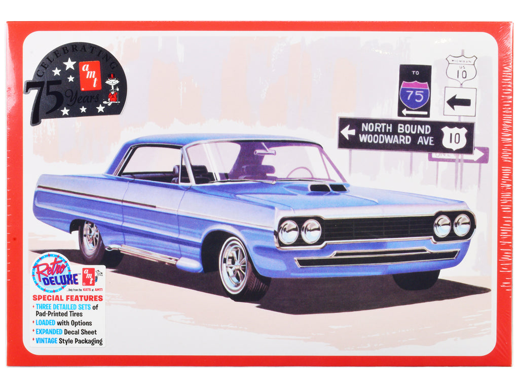 Skill 2 Model Kit 1964 Chevrolet Impala 'Super Street Rod' 3-in-1 Kit 1/25 Scale Model by AMT
