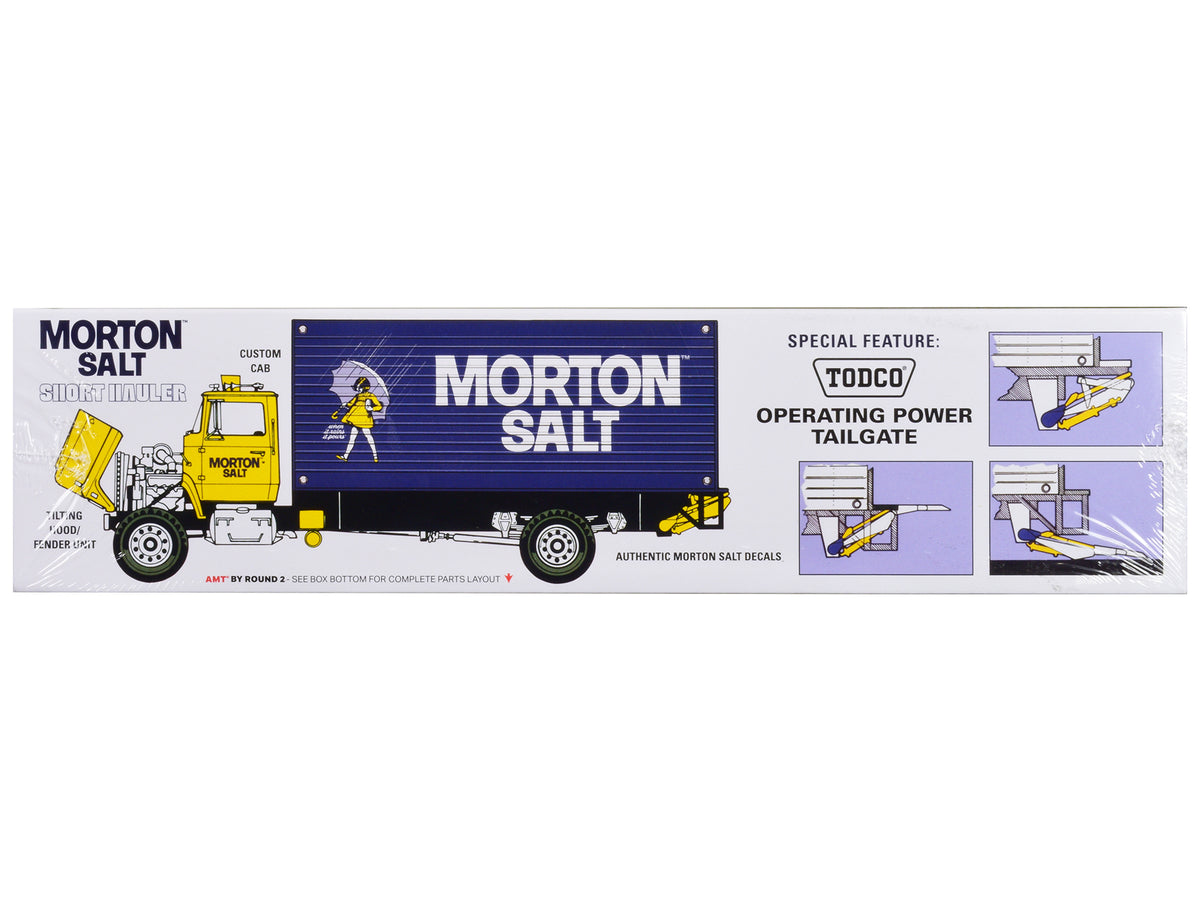 Skill 3 Model Kit Ford Louisville Line Short Hauler 'Morton Salt' 1/25 Scale Model by AMT