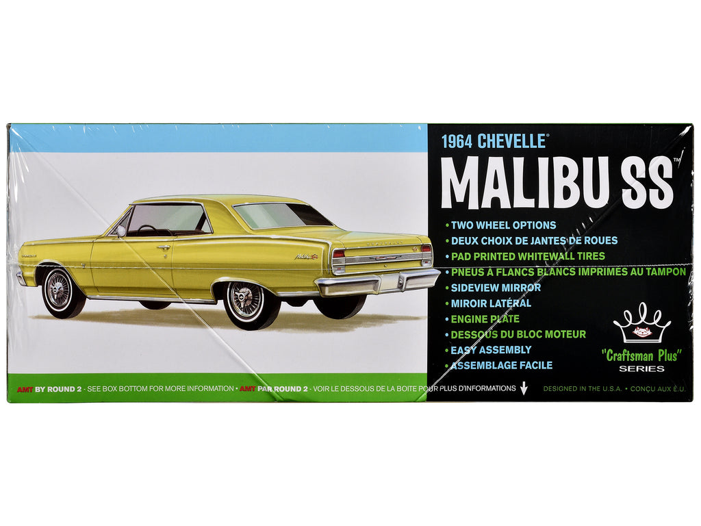 Skill 2 Model Kit 1964 Chevrolet Chevelle Malibu SS 'Craftsman Plus' Series 1/25 Scale Model by AMT