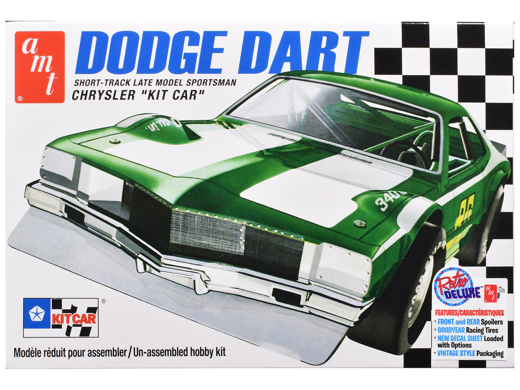 Skill 2 Model Kit Dodge Dart Sportsman Short Track 'Kit Car' 1/25 Scale Model by AMT