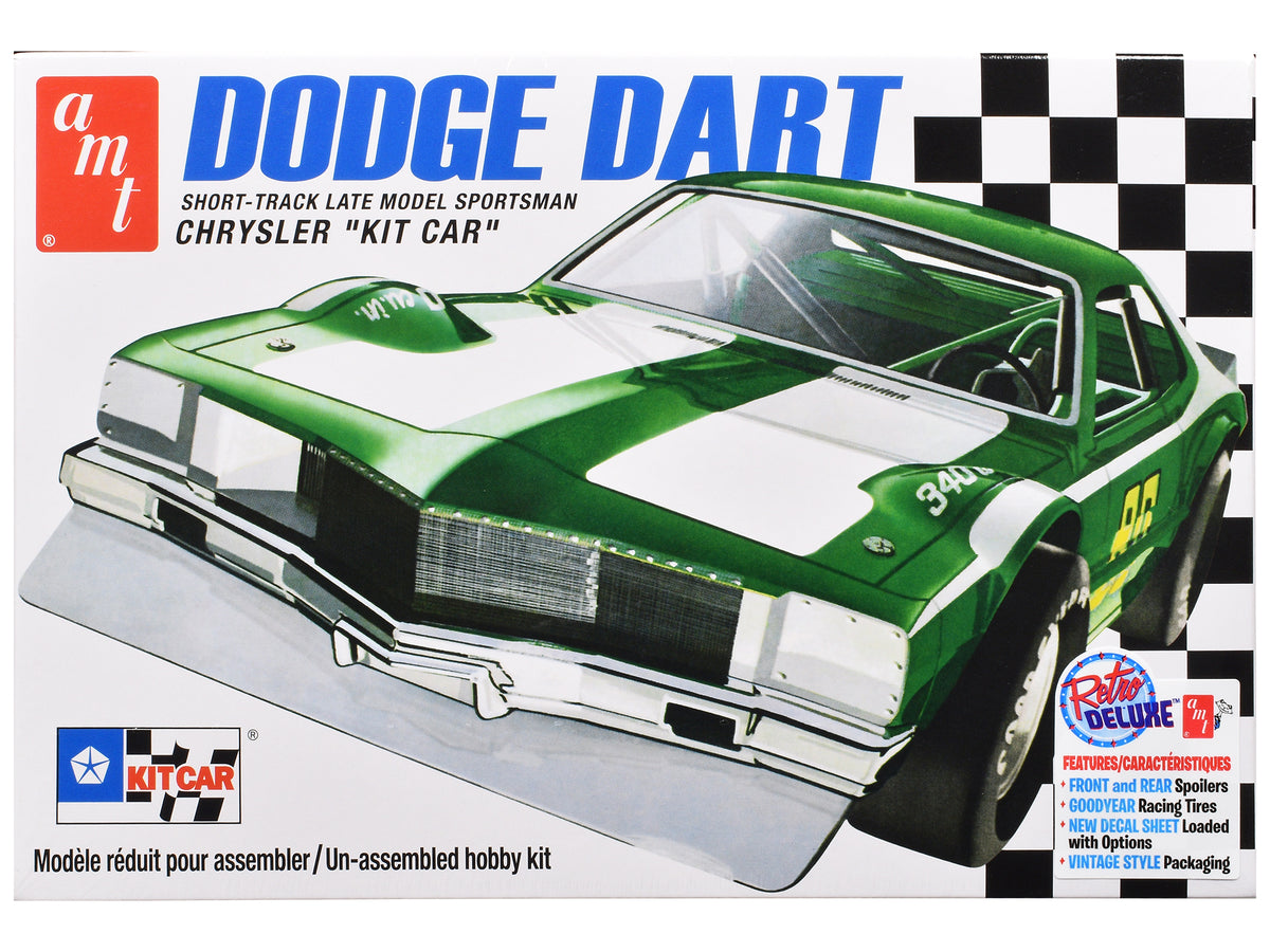 Skill 2 Model Kit Dodge Dart Sportsman Short Track 'Kit Car' 1/25 Scale Model by AMT