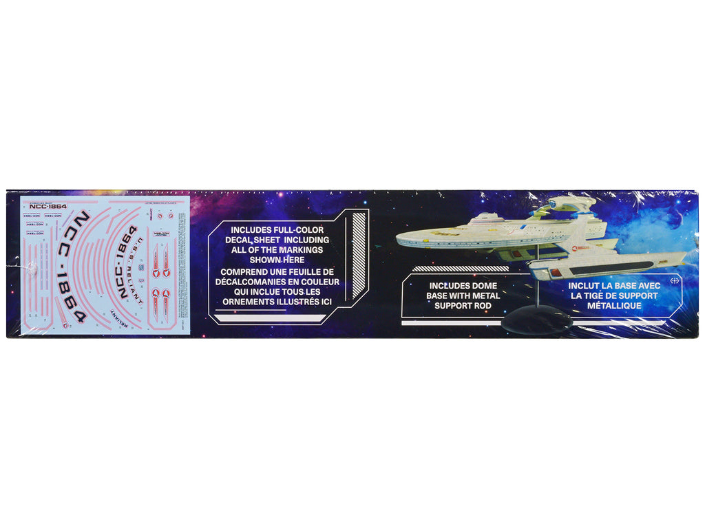 Skill 2 Model Kit U.S.S. Reliant NCC-1864 Space Craft 'Star Trek II: The Wrath of Khan' (1982) Movie 1/537 Scale Model by AMT