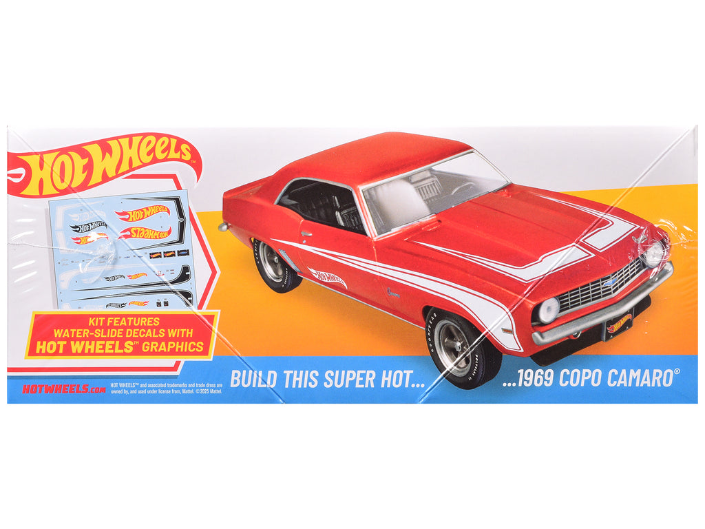 Skill 2 Model Kit 1969 Chevrolet COPO Camaro 'Hot Wheels' 1/25 Scale Model by AMT