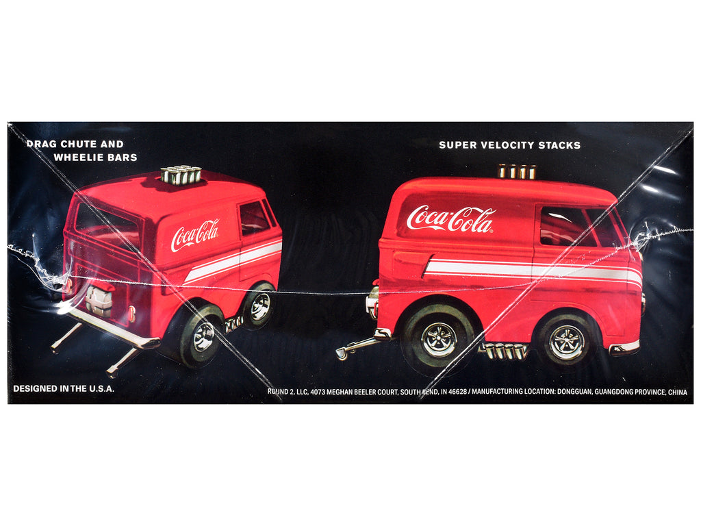 Skill 2 Model Kit Volkswagen Van Show Rod 'Coca-Cola' 1/25 Scale Model by AMT