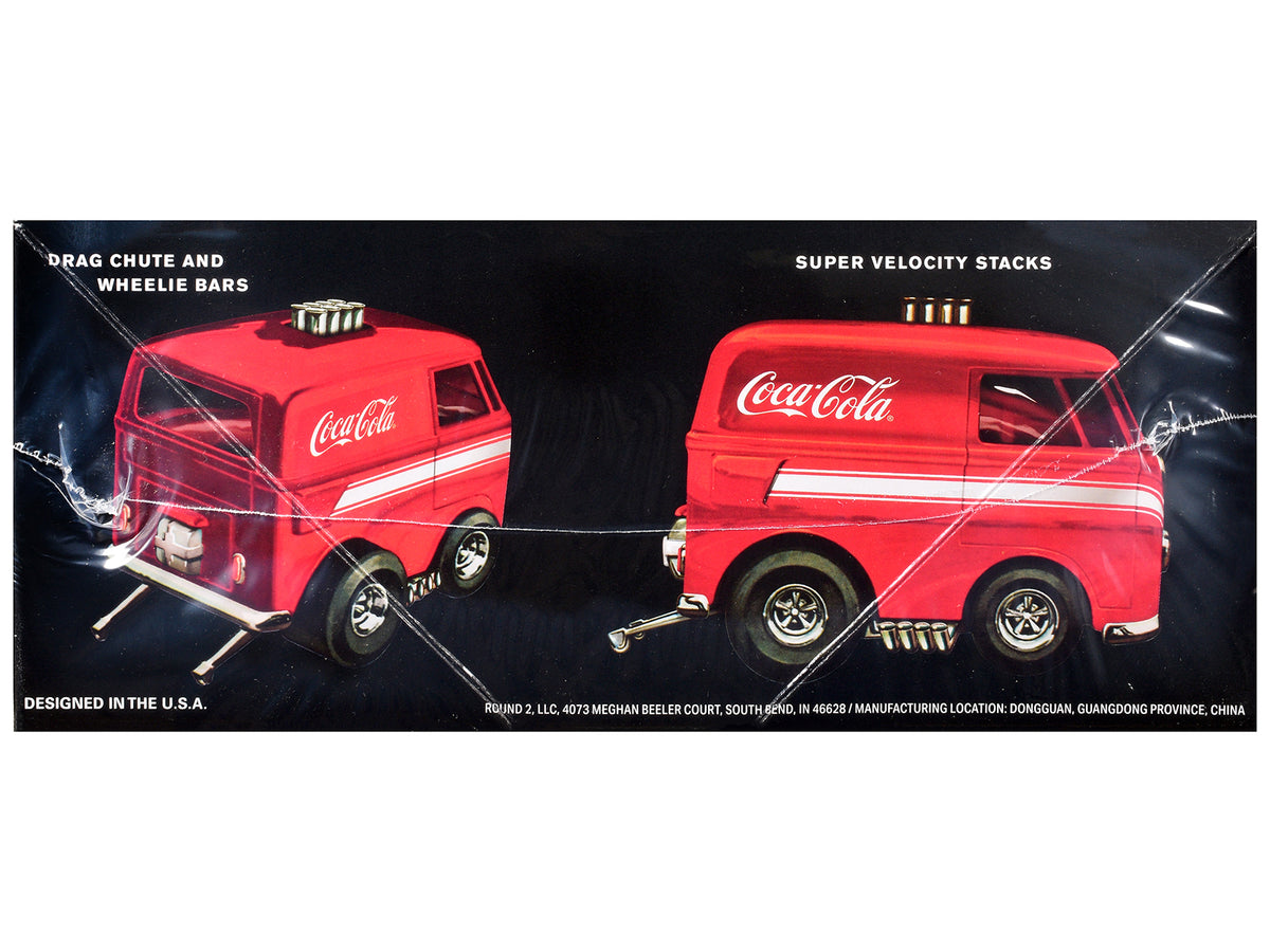Skill 2 Model Kit Volkswagen Van Show Rod 'Coca-Cola' 1/25 Scale Model by AMT