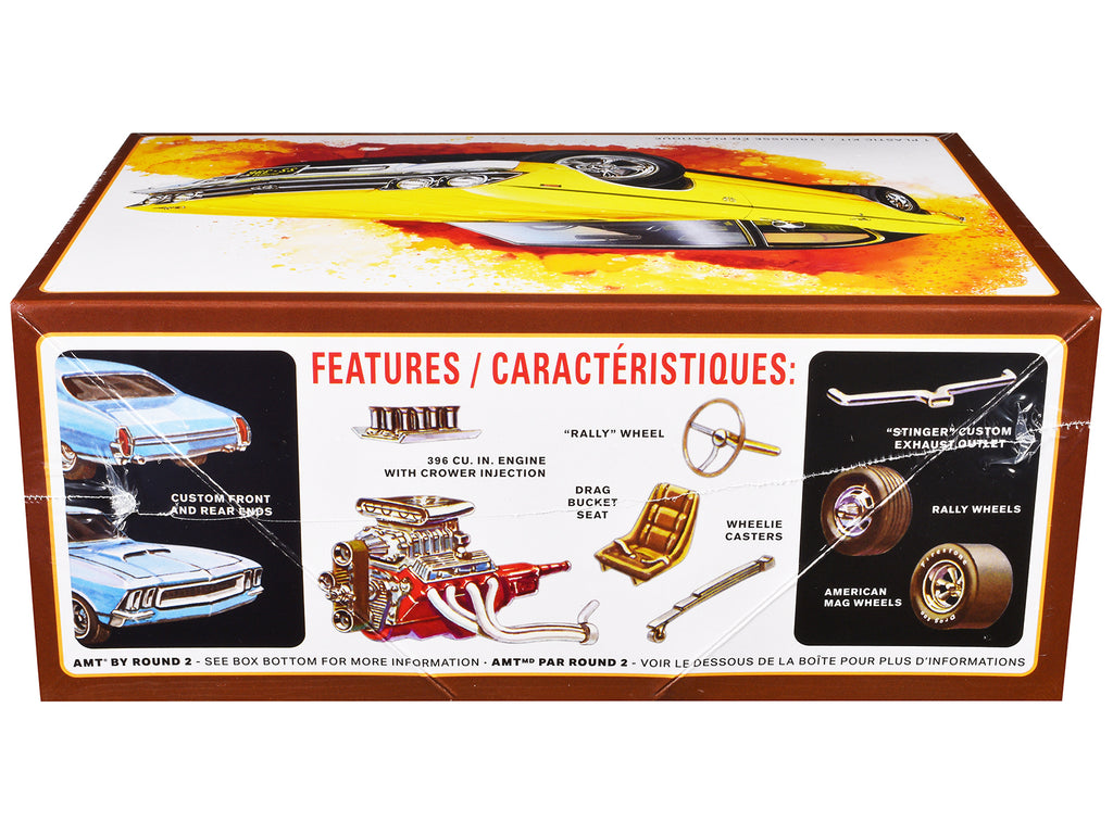 Skill 2 Model Kit 1969 Chevrolet Chevelle SS 396 1/25 Scale Model by AMT