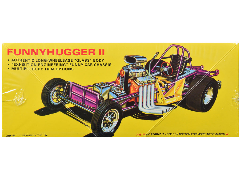 Skill 2 Model Kit of Chevrolet Camaro Funny Car 'Funny Hugger II' 1/25 Scale Model by AMT