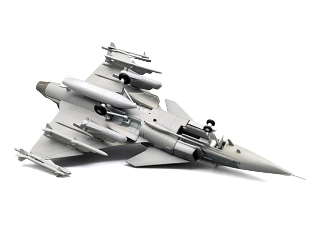 Saab JAS 39A Gripen Fighter Aircraft '131 F 7 Wing Cat’s Paw Livery Satenas Air Base' (2006) Swedish Air Force 1/72 Diecast Model Airplane by Aviation 72