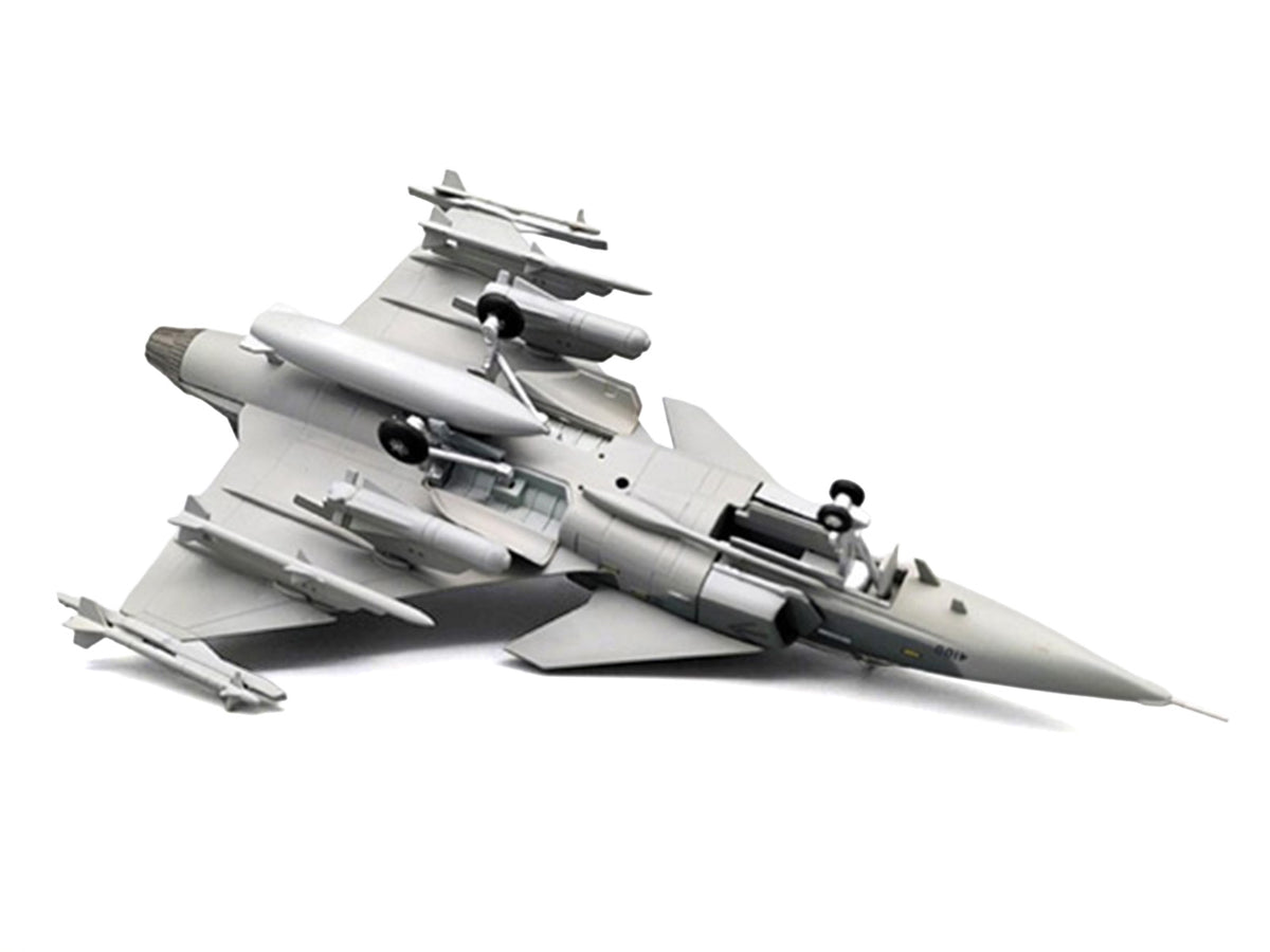 Saab JAS 39A Gripen Fighter Aircraft '131 F 7 Wing Cat’s Paw Livery Satenas Air Base' (2006) Swedish Air Force 1/72 Diecast Model Airplane by Aviation 72
