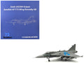 Saab JAS 39A Gripen Fighter Aircraft '131 F 7 Wing Cat’s Paw Livery Satenas Air Base' (2006) Swedish Air Force 1/72 Diecast Model Airplane by Aviation 72