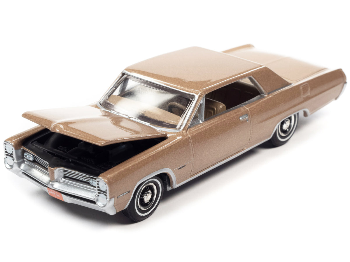 1964 Pontiac Grand Prix Royal Bobcat Saddle Bronze Metallic 'Vintage Muscle' Limited Edition 1/64 Diecast Model Car by Auto World