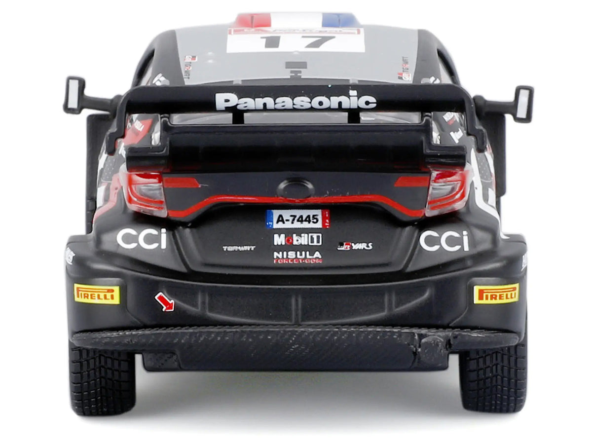Toyota GR Yaris Rally1 Hybrid #17 Sebastien Ogier - Vincent Landais 'Toyota Gazoo Racing WRT' 'World Rally Championship' (2024) 'Race' Series 1/43 Diecast Model Car by Bburago