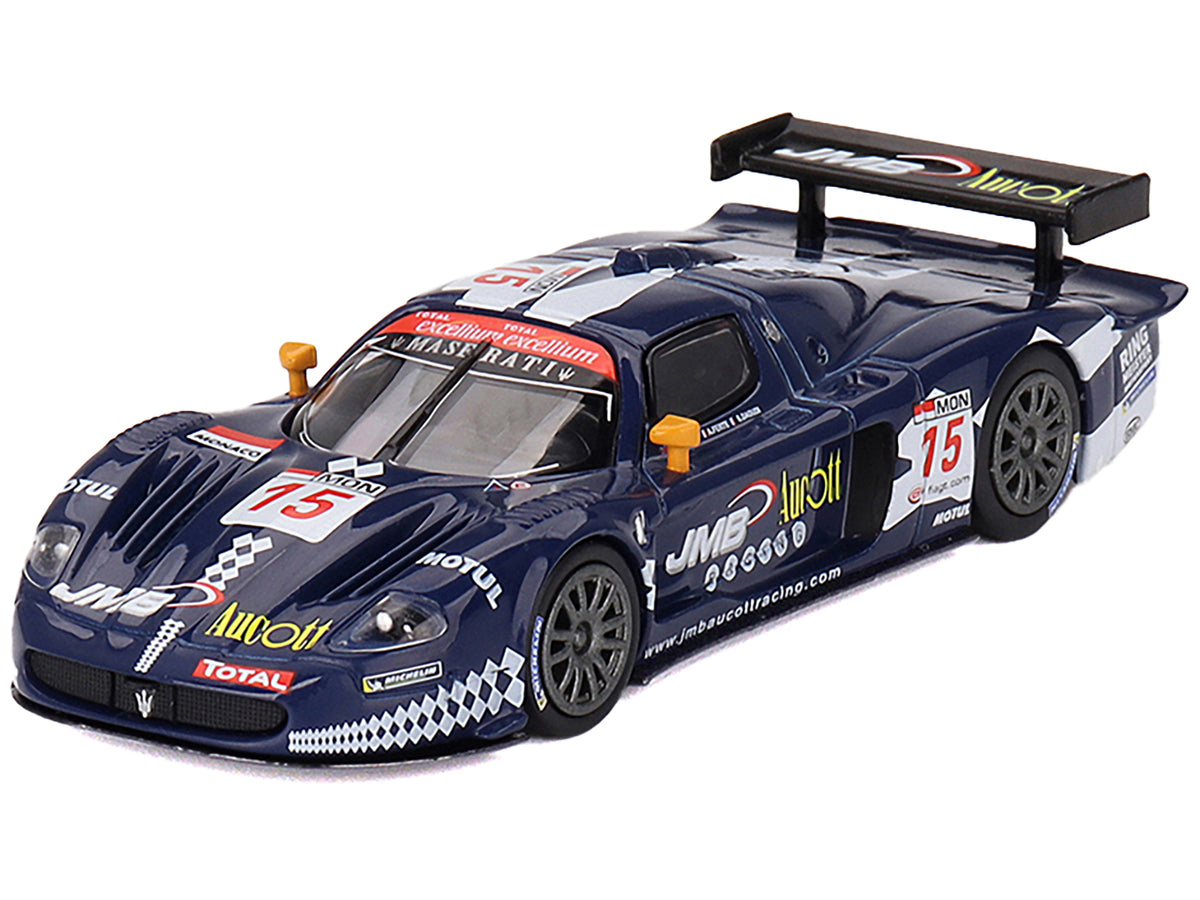 Maserati MC12 Competizione #15 Ben Aucott - Alain Ferte - Stephane Daoudi 'JMB Racing' '24 Hours of Spa' (2008) 1/64 Diecast Model Car by BBR