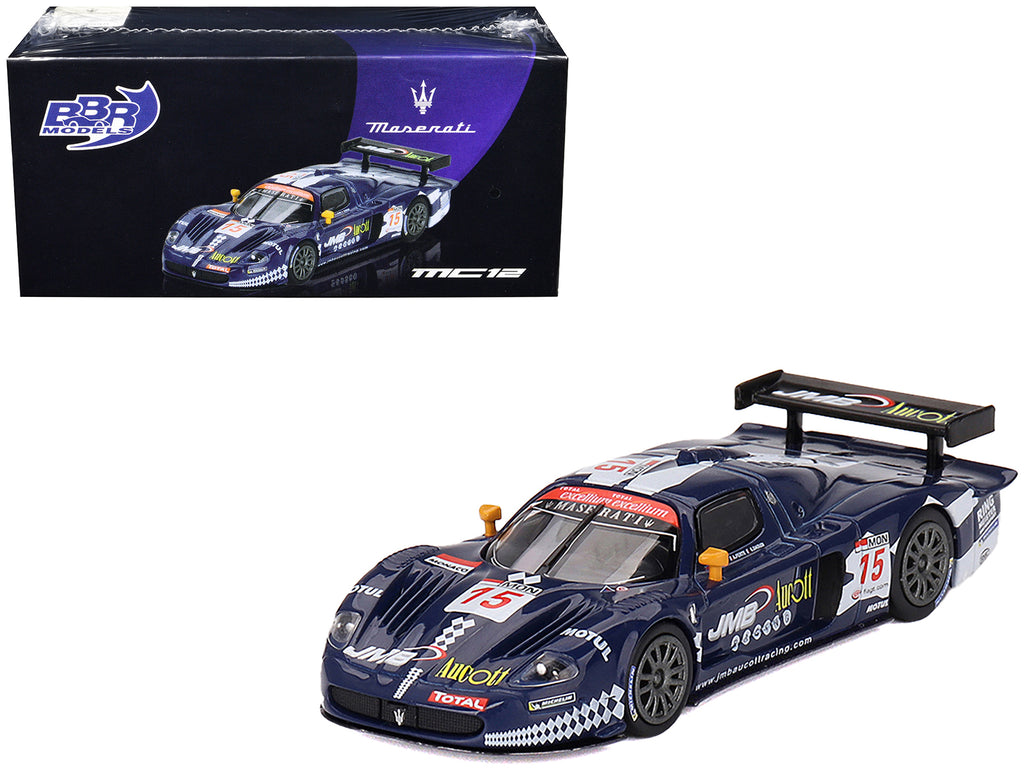 Maserati MC12 Competizione #15 Ben Aucott - Alain Ferte - Stephane Daoudi 'JMB Racing' '24 Hours of Spa' (2008) 1/64 Diecast Model Car by BBR