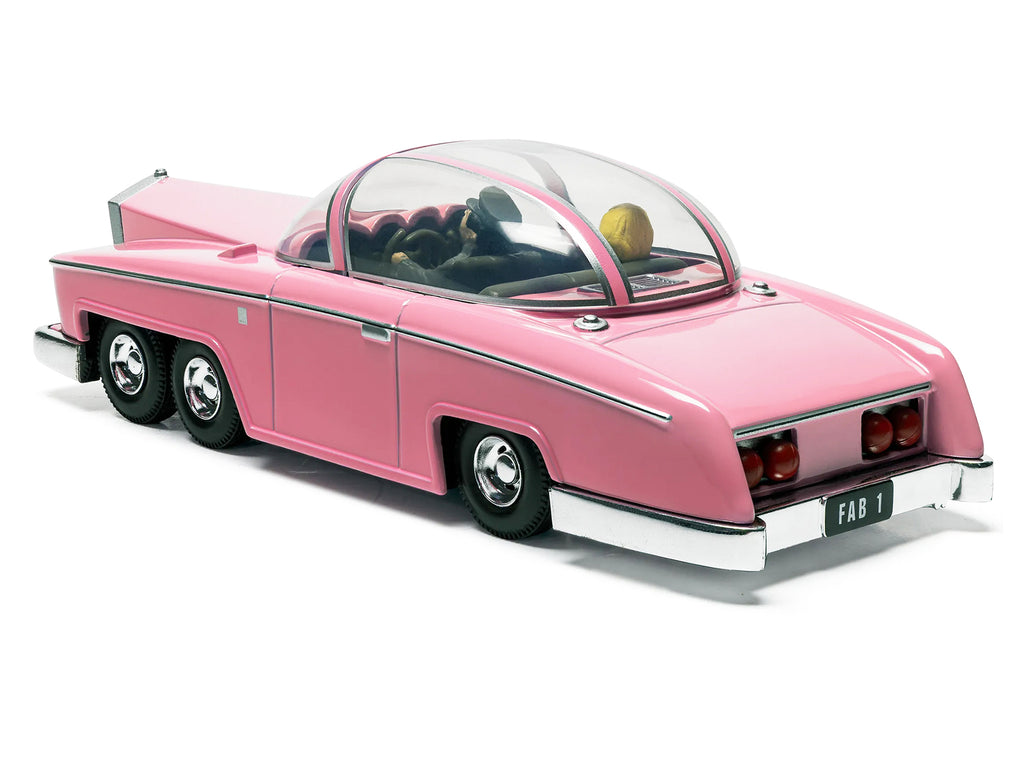 Rolls Royce FAB 1 Pink with Figures 'Thunderbirds' (1965-1966) TV Series 'F.A.B. Collection' Diecast Model by Corgi