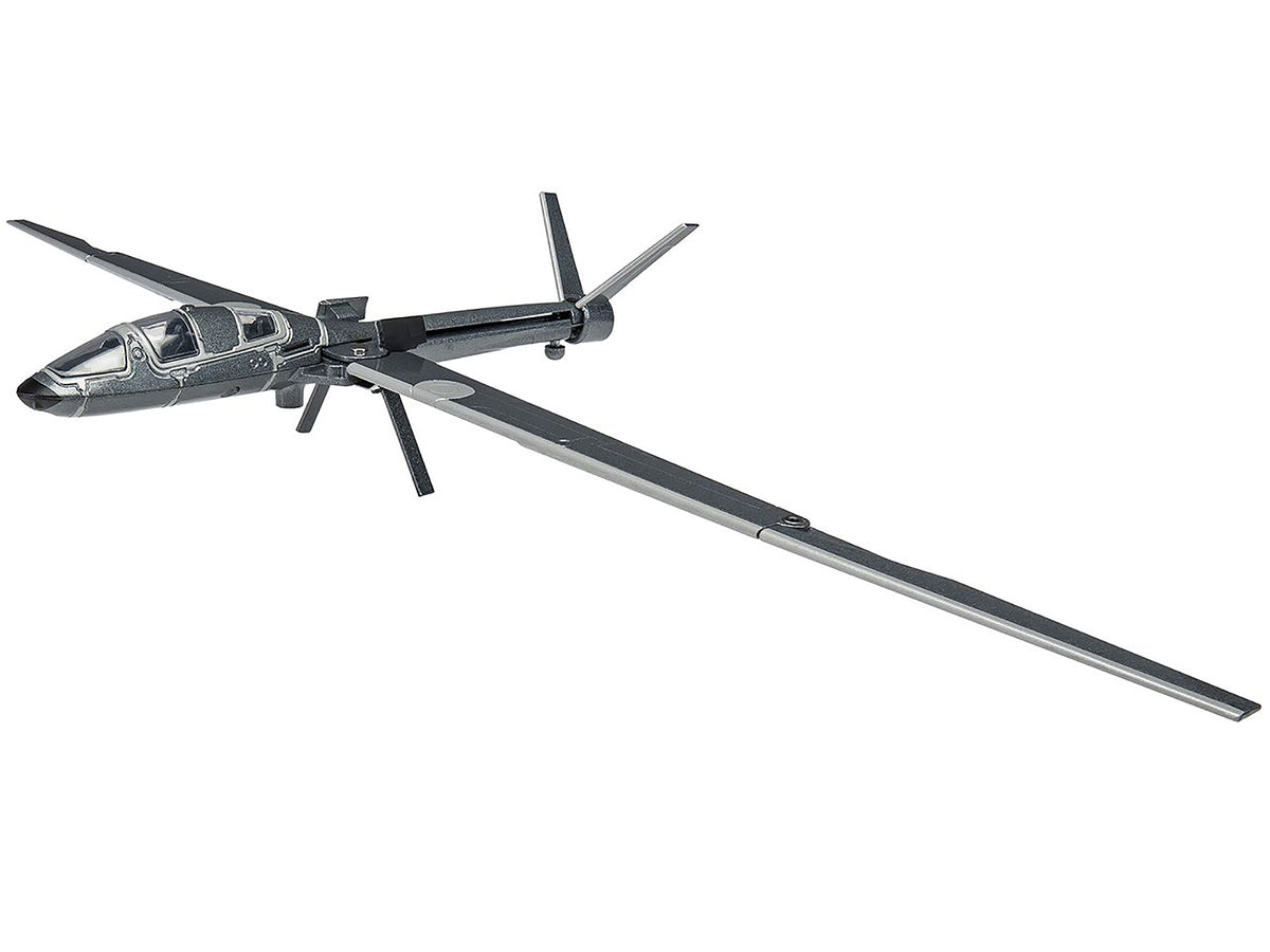 Q Glider Gray Metallic James Bond 007 'No Time To Die' (2021) Movie Diecast Model by Corgi