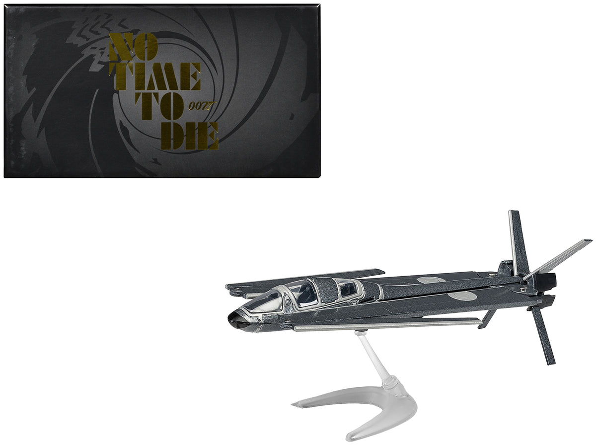 Q Glider Gray Metallic James Bond 007 'No Time To Die' (2021) Movie Diecast Model by Corgi
