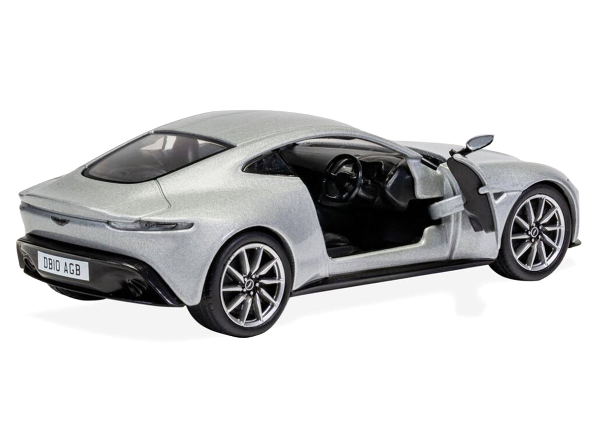 Aston Martin DB10 RHD (Right Hand Drive) Silver Metallic James Bond 007 'Spectre' (2015) Movie Diecast Model Car by Corgi