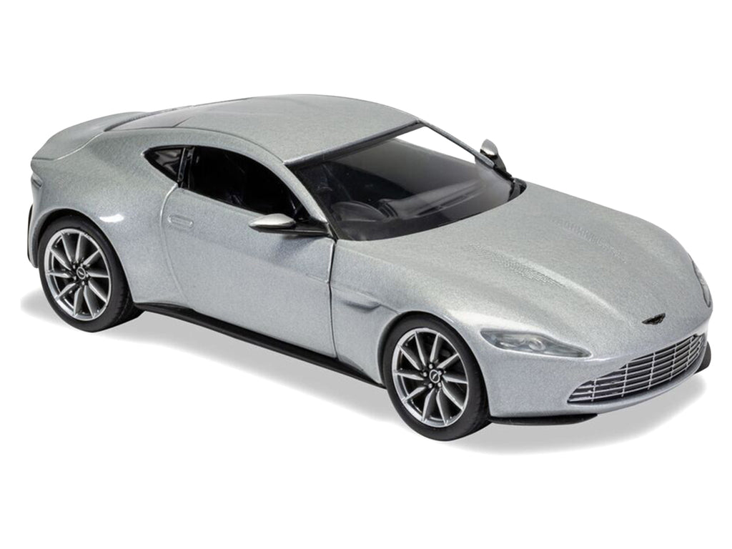 Aston Martin DB10 RHD (Right Hand Drive) Silver Metallic James Bond 007 'Spectre' (2015) Movie Diecast Model Car by Corgi