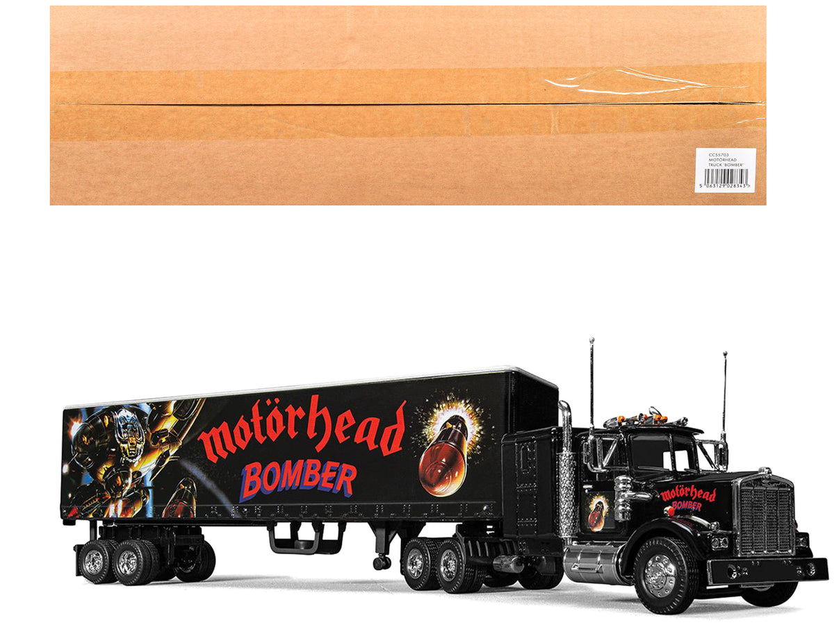 'Motorhead Bomber' Transport Truck Black 1/50 Diecast Model by Corgi