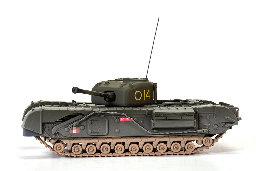 Churchill Mk.IV Tank ''To Catch a Tiger' 'Toledo' C Squadron 14 Troop 21st Army Tank Brigade Tunisia' (1943) British Royal Army 'Military Legends' Series 1/50 Diecast Model by Corgi