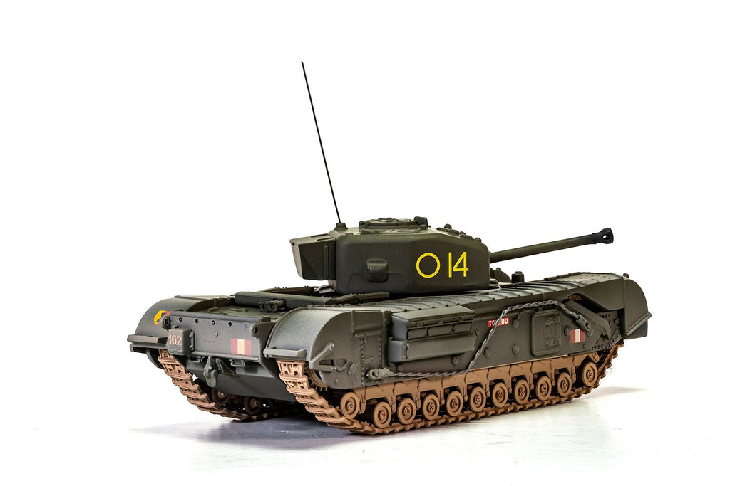 Churchill Mk.IV Tank ''To Catch a Tiger' 'Toledo' C Squadron 14 Troop 21st Army Tank Brigade Tunisia' (1943) British Royal Army 'Military Legends' Series 1/50 Diecast Model by Corgi