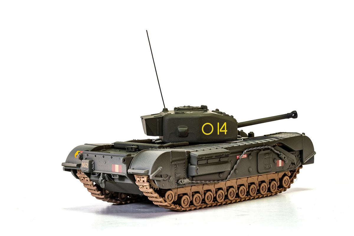 Churchill Mk.IV Tank ''To Catch a Tiger' 'Toledo' C Squadron 14 Troop 21st Army Tank Brigade Tunisia' (1943) British Royal Army 'Military Legends' Series 1/50 Diecast Model by Corgi