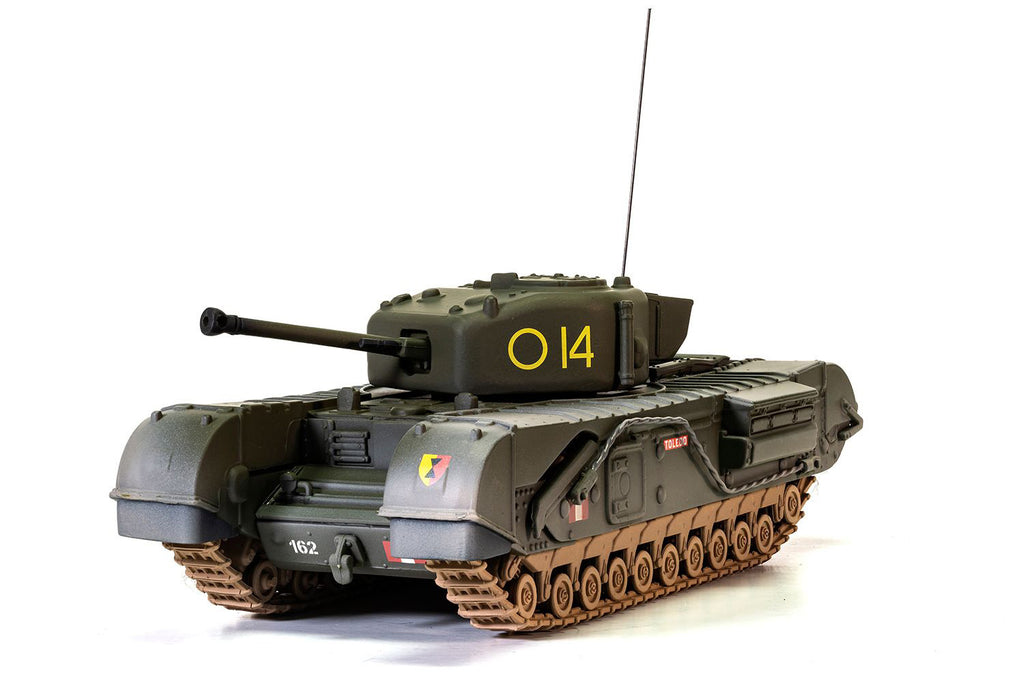 Churchill Mk.IV Tank ''To Catch a Tiger' 'Toledo' C Squadron 14 Troop 21st Army Tank Brigade Tunisia' (1943) British Royal Army 'Military Legends' Series 1/50 Diecast Model by Corgi