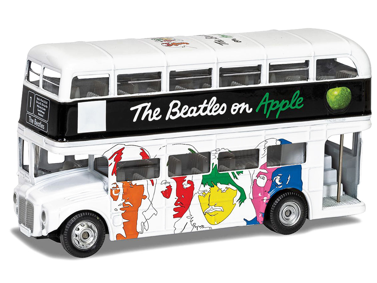The Beatles London Double Decker Bus 'The White Album' White Diecast Model Car by Corgi