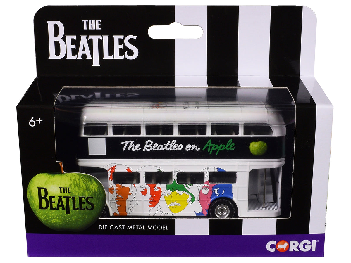 The Beatles London Double Decker Bus 'The White Album' White Diecast Model Car by Corgi